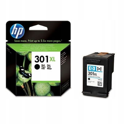 Hp atrament 301 čierny XL Org