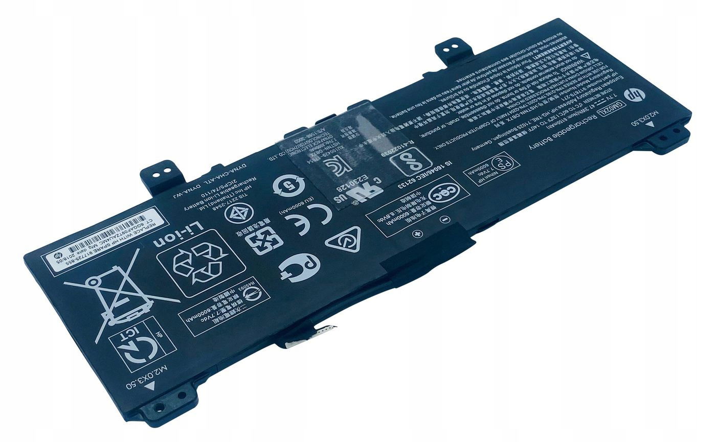 Hp Battery 2 Cells 47Wh 6.15Ah