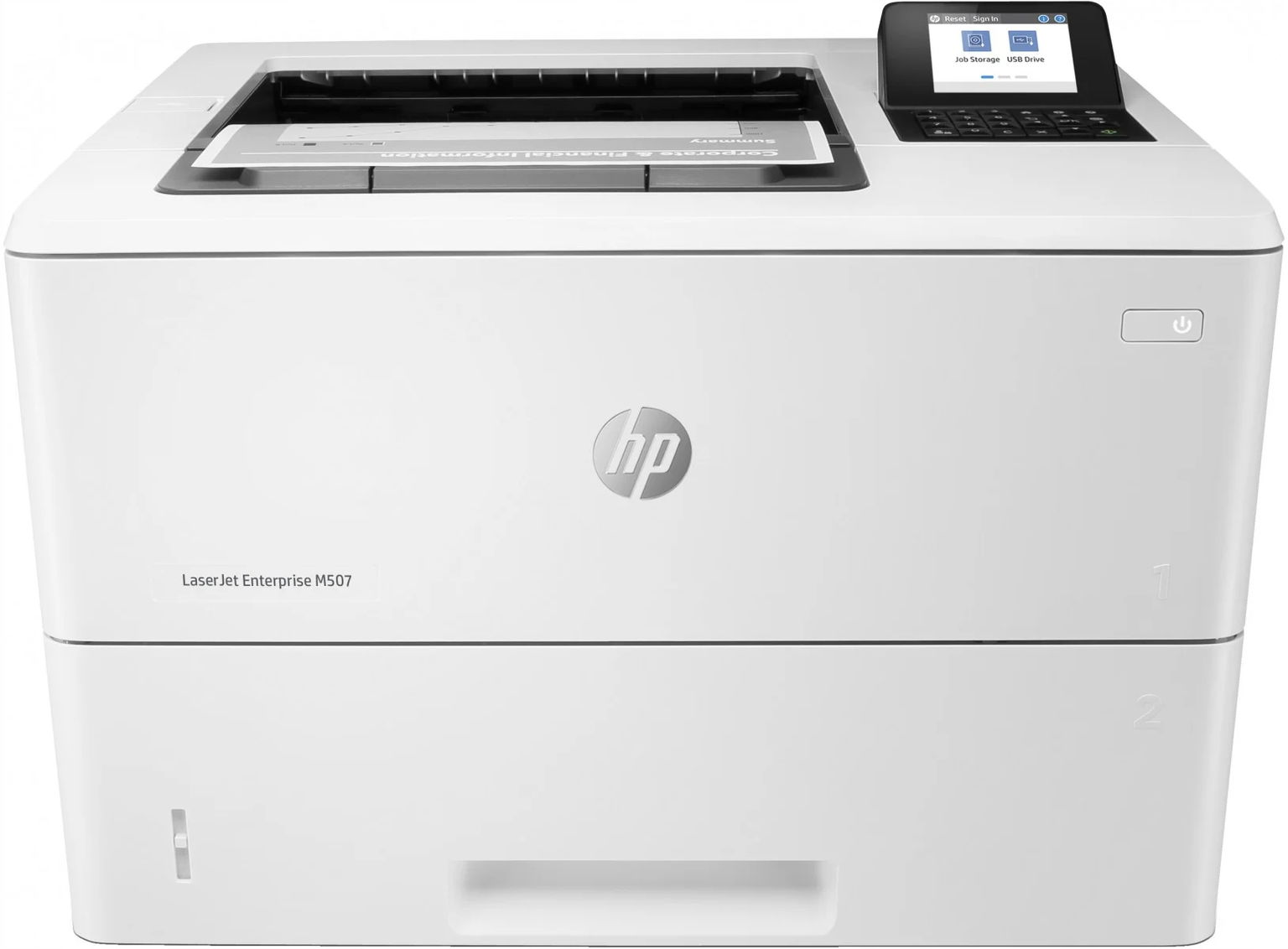 Hp LaserJet Enterprise M507dn, Tlač, Obojstranná tlač