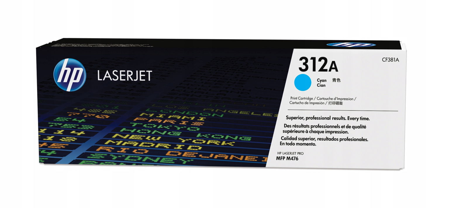 Hp Náplň LaserJet 312A s modrým tonerom
