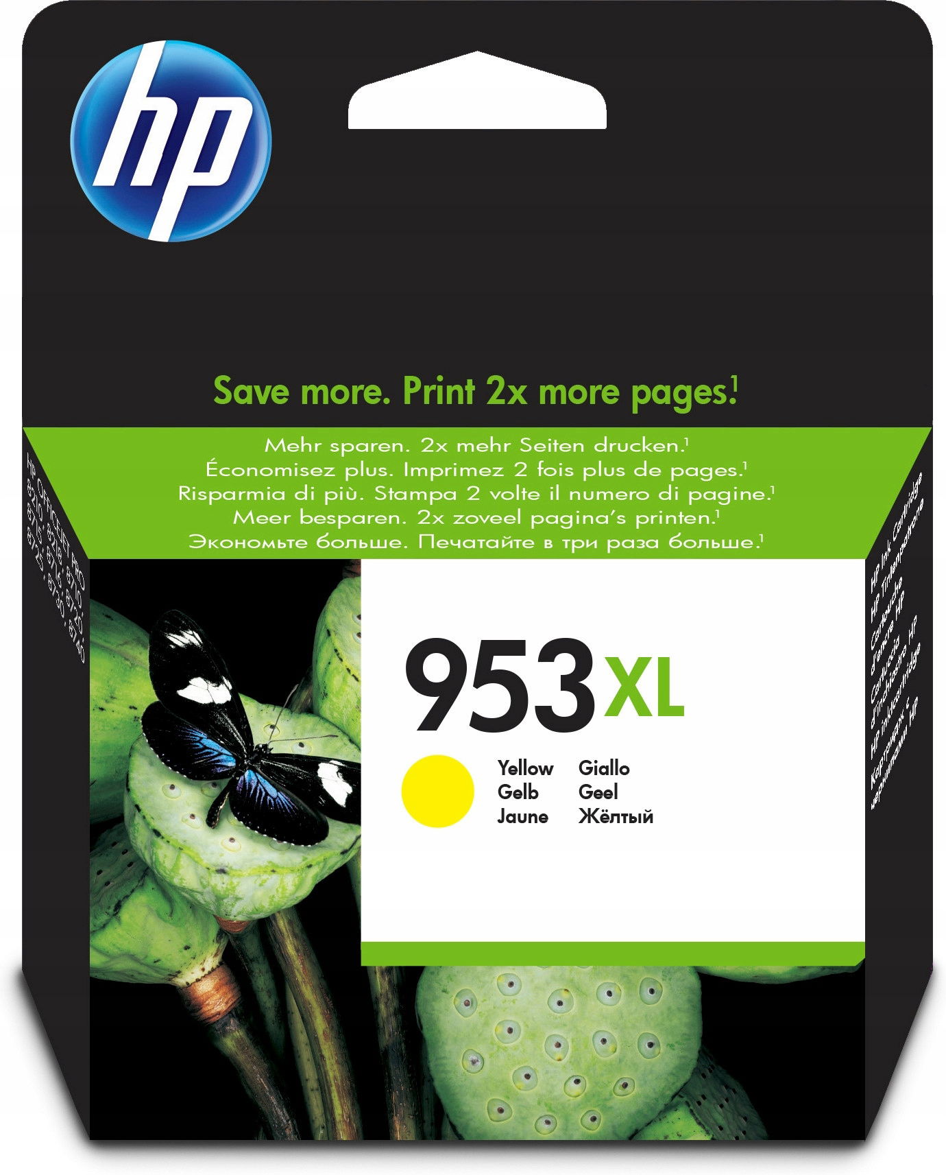 Hp Originálna žltá atramentová náplň 953XL