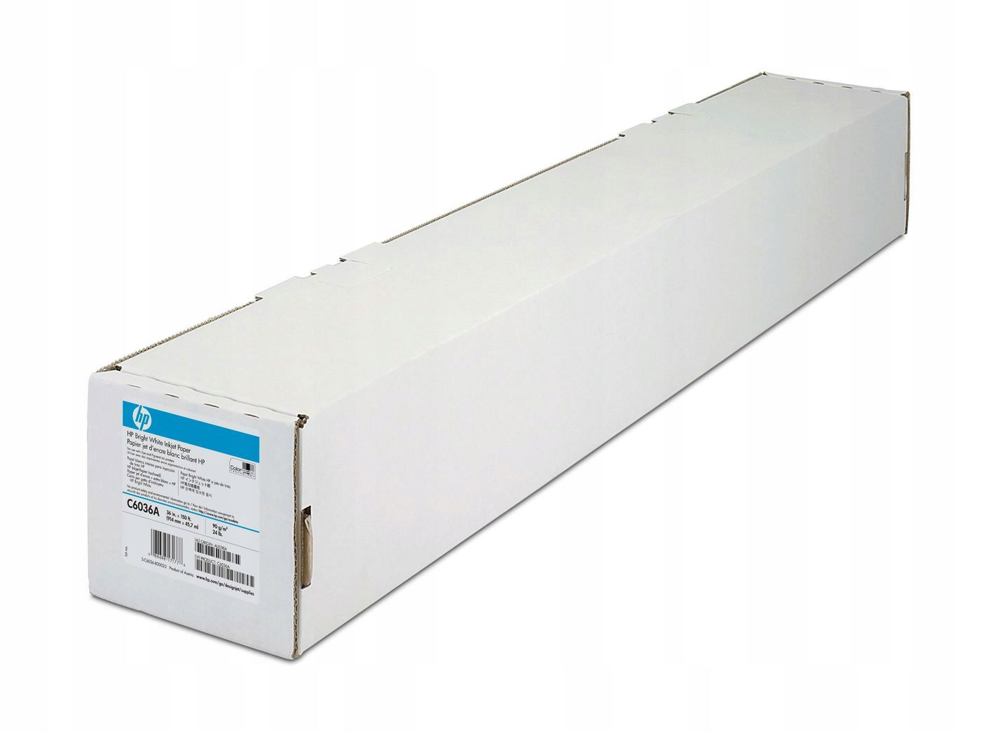 Hp Paper/Bright White 0.91x4