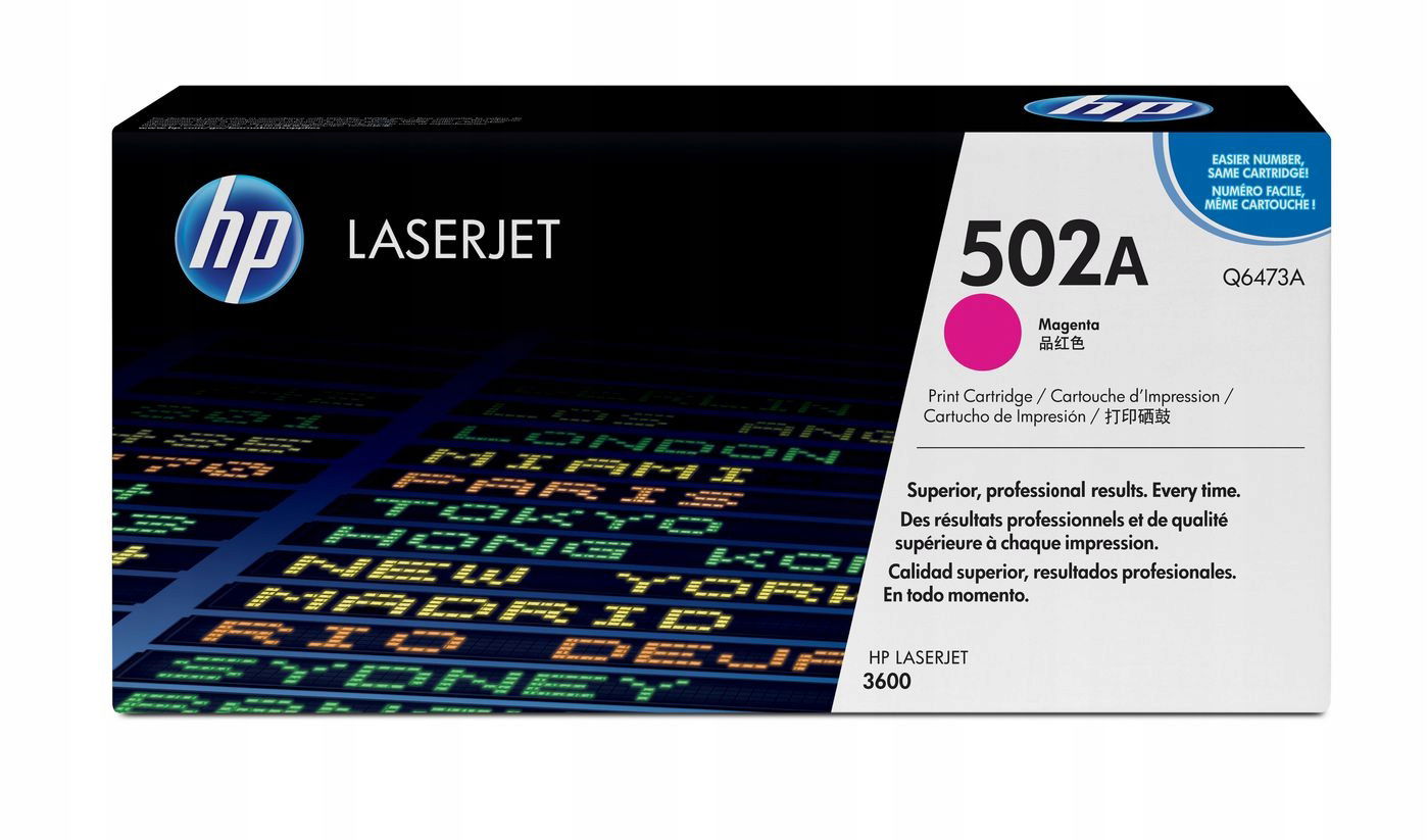 Hp Toner č. 502A Q6473A Magenta 4K