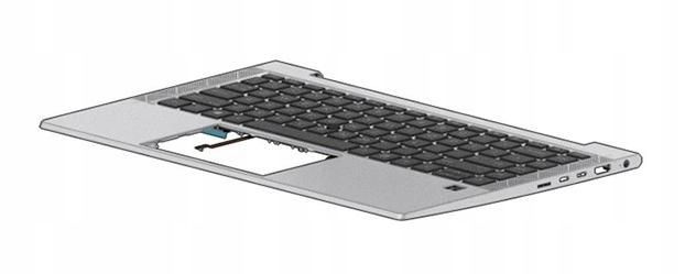 Hp Top Cover W/ Kbd Cp+ps Bl Uk