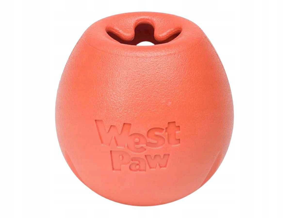 Hračka na pochúťky pre psa Echo Rumbl Toy (s) Orange značky West Paw