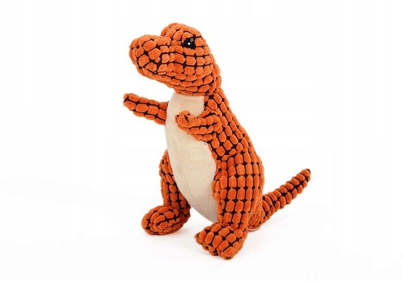 Hračka pre psa Dinosaur 25 x 35 cm, Hnedá
