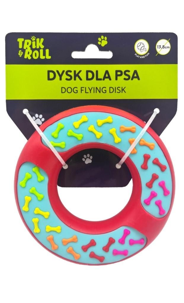Hračka Pre Psov Disk 13,8 CM Trik 0705