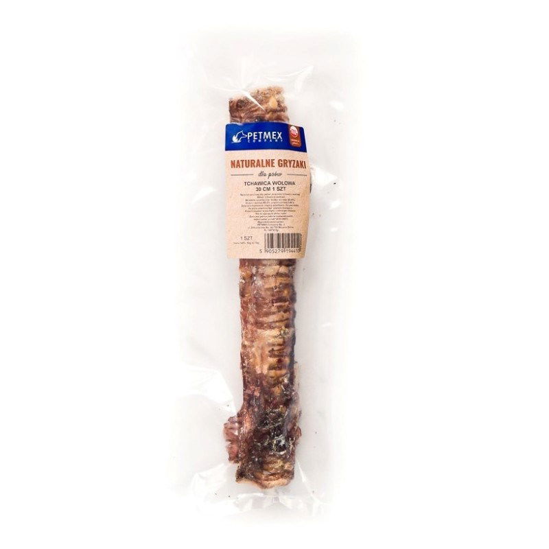 Hryzátko pre psov Petmex Hovädzia priedušnica 30 cm 1ks