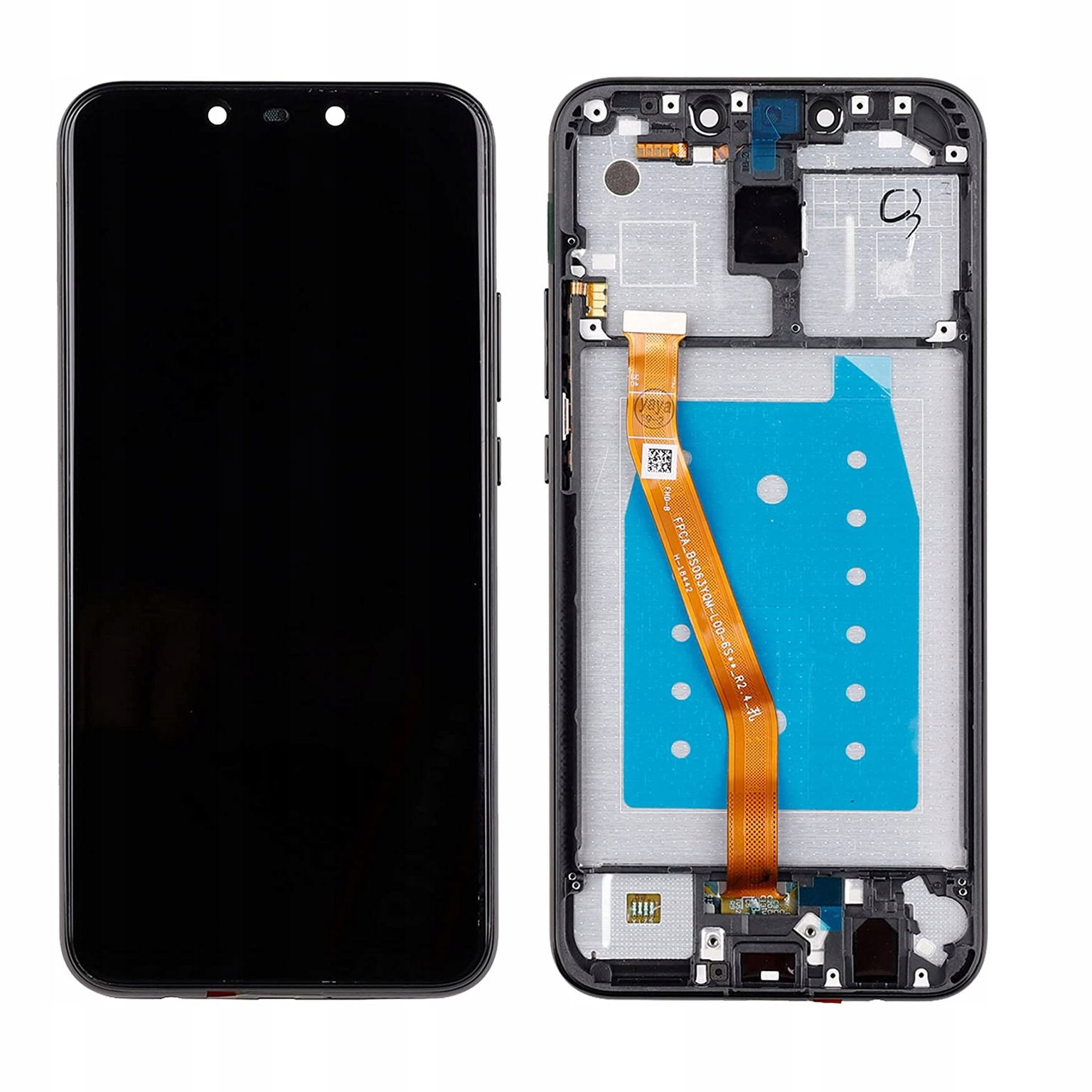 Huawei Mate 20 Lite (SNE-L21) LCD Display Touchscreen Frame Black