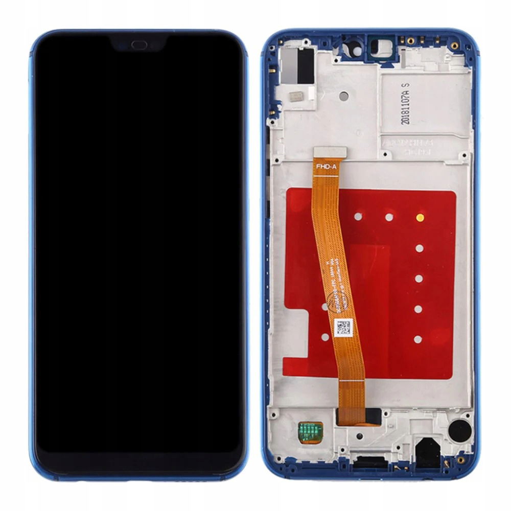 Huawei P20 Lite (ANE-LX1) LCD Display Touchscreen Frame Blue