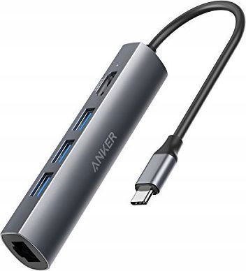 Hub Anker Usb-c 5-v-1 Hdmi 4K, Ethernet, 3xUSB3.0