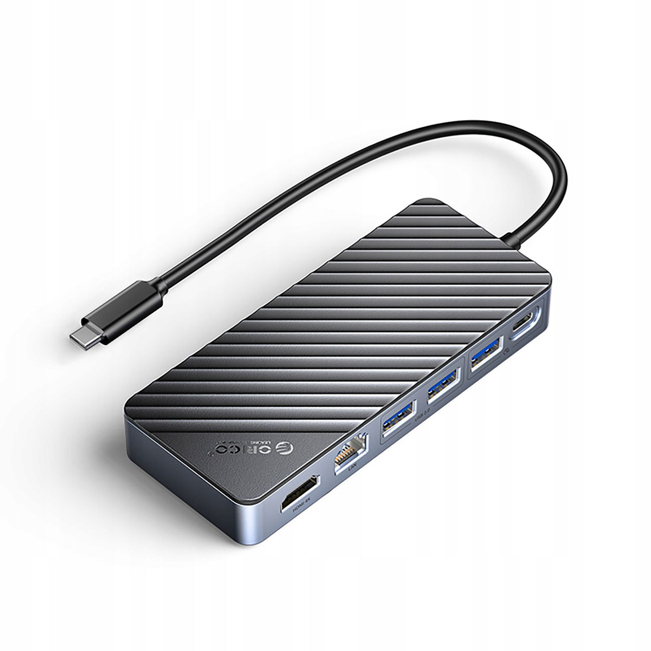 Hubová dokovacia stanica OM28PR-G2 s vreckom na disk M.2 Usb-c Usb-a Usb-c H