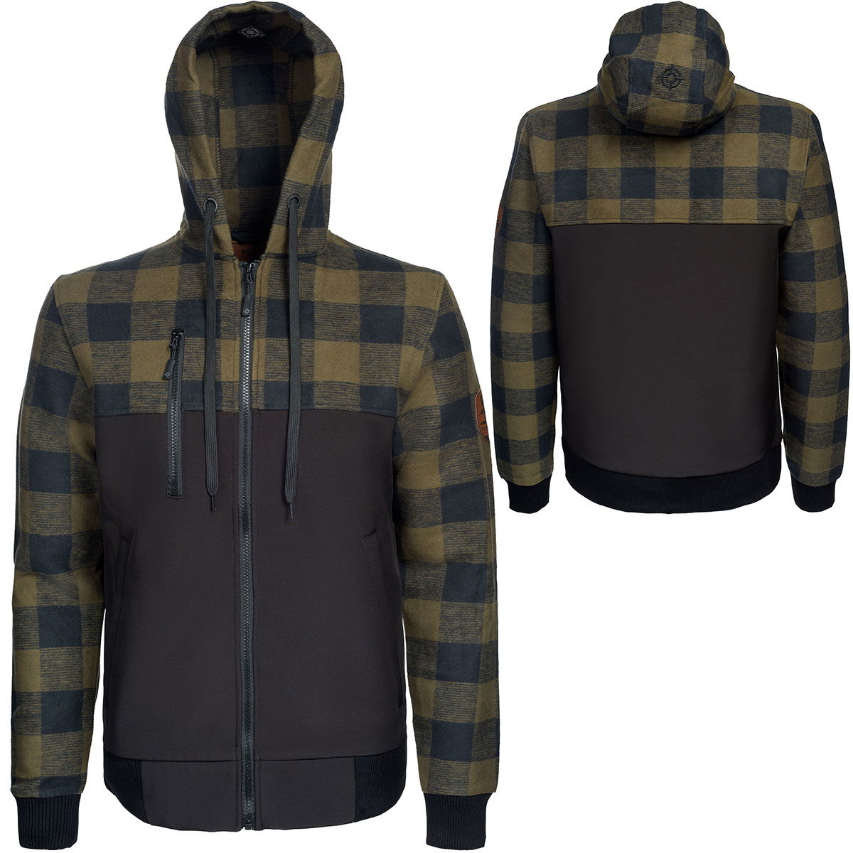 Hybridná bunda Fostex Lumbeshell Softshell Flanela Olive L