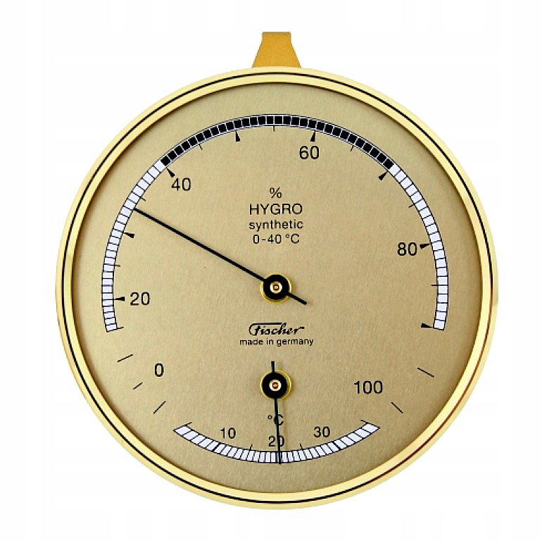 Hygrometer a domáci teplomer Fischer 123TMS