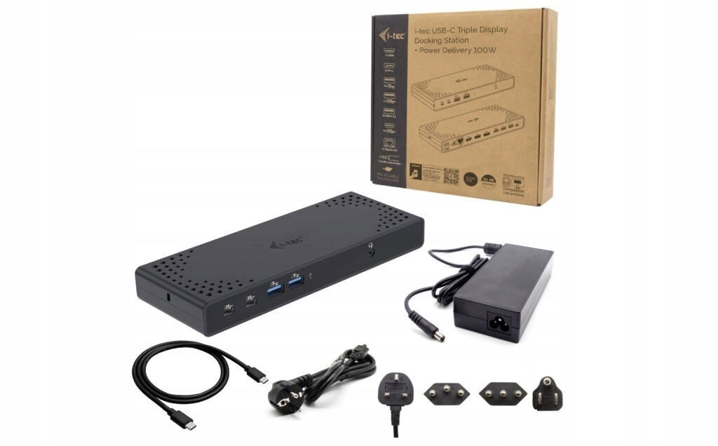 I-tec Dokovacia stanica Usb-c Triple Display Docking Station Gen 2 Power