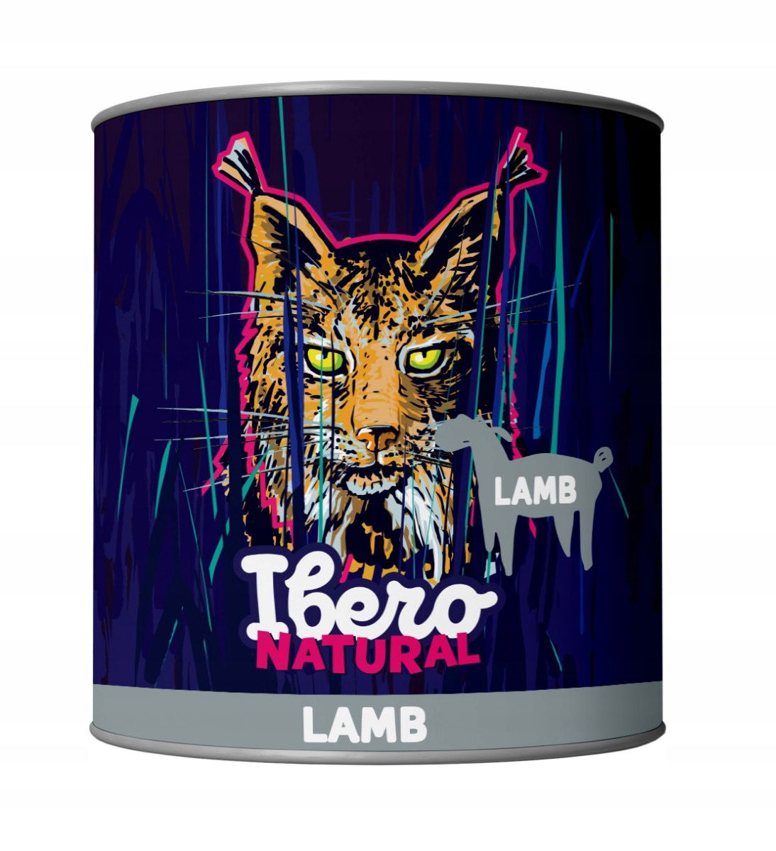 Ibero Natural Lamb 100 % mäsové krmivo pre mačky 200 g s jahňacím mäsom