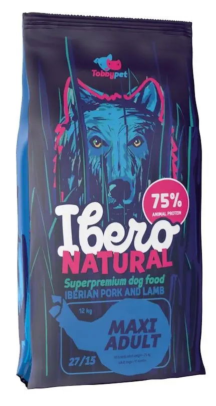 Ibero Natural suché bravčové krmivo 3 kg maxi