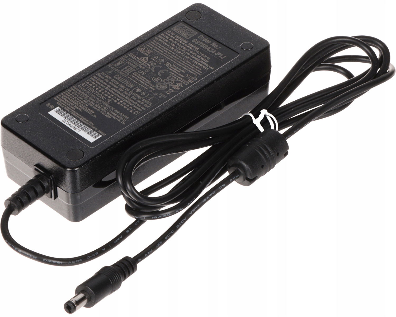 Impulzný Napájací Zdroj 24 V DC 2.5 A 60 W Mean Well 24 V 2.5 A 60 W