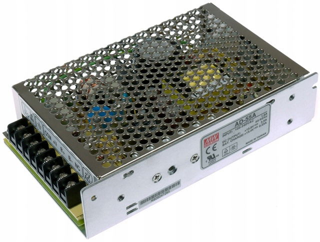 Impulzný Vyrovnávací Zdroj Mean Well AD-55A 13,8V