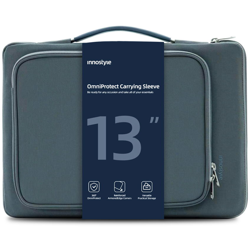 Innostyle Taška Na Notebook 13 Vodotesná Puzdro Omniprotect Šedá