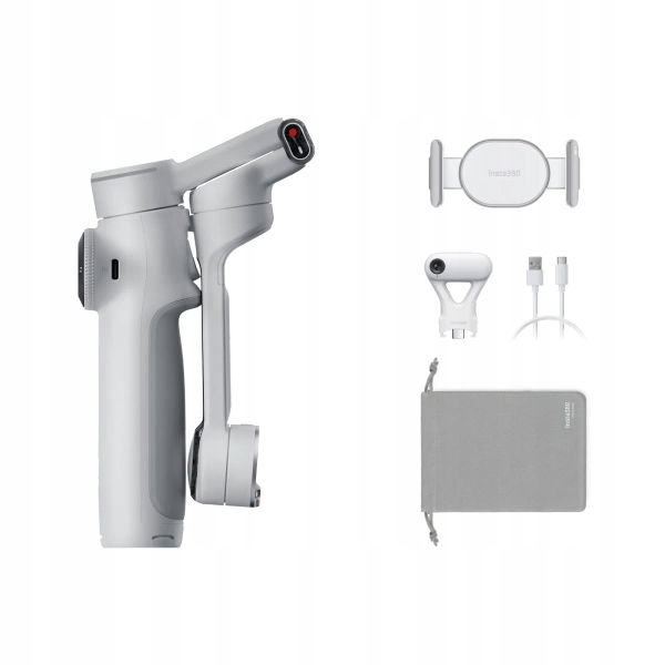 Insta360 Flow 2 Pro Ai Tracker Bundle Gimbal Šedá