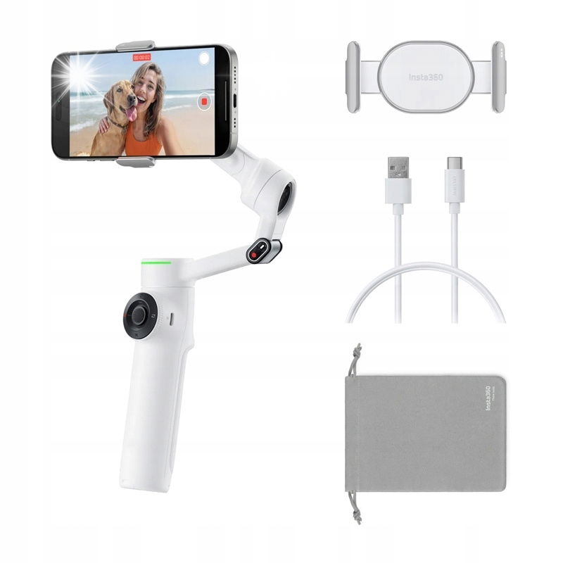 Insta360 Stabilizátor Gimbal Flow 2 Pro Ai Tracker Bundle Funkcia sledovania