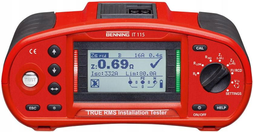 Inštalačný tester It 115 Benning