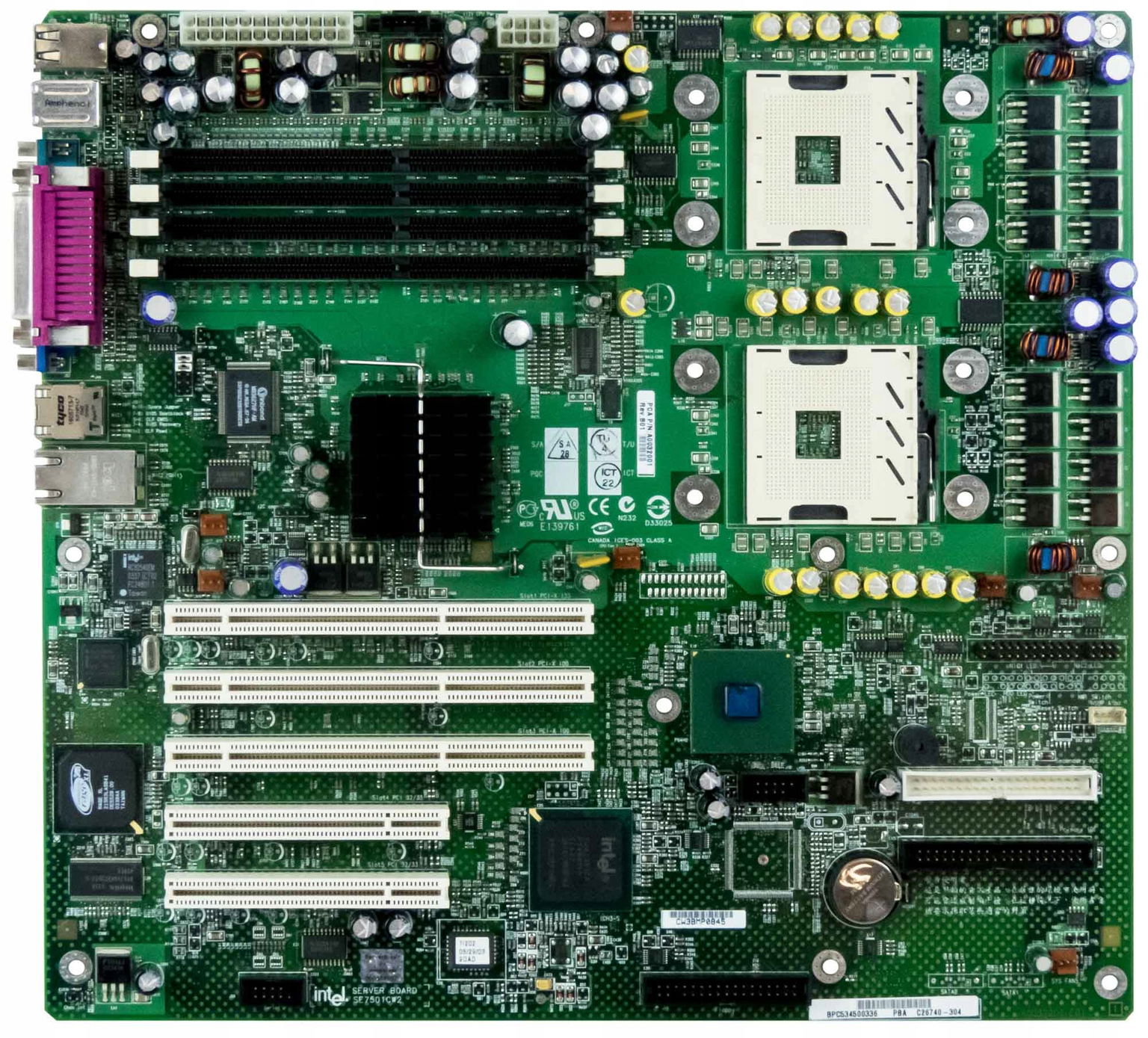 Intel SE7501CW2 s.604 Ddr C26740-304