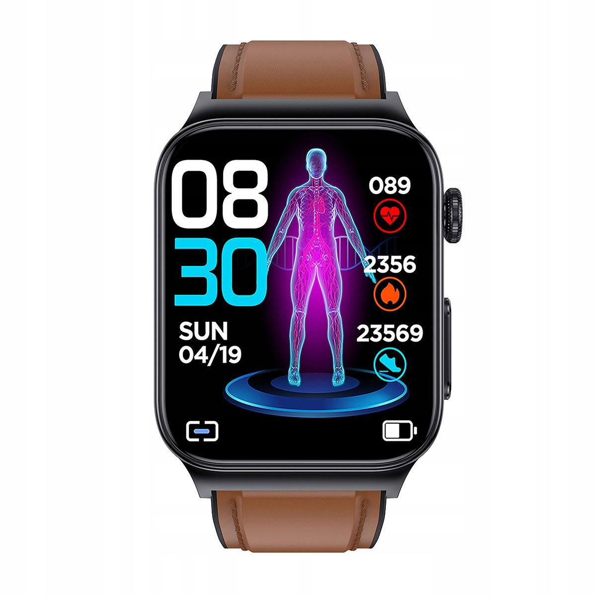 Inteligentné hodinky Cardio One Bronzový Watchmark