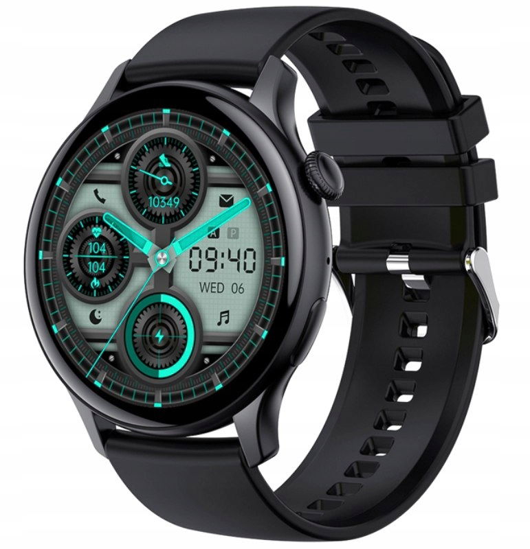 Inteligentné hodinky Rubicon RNCF10 Black SMARUB237