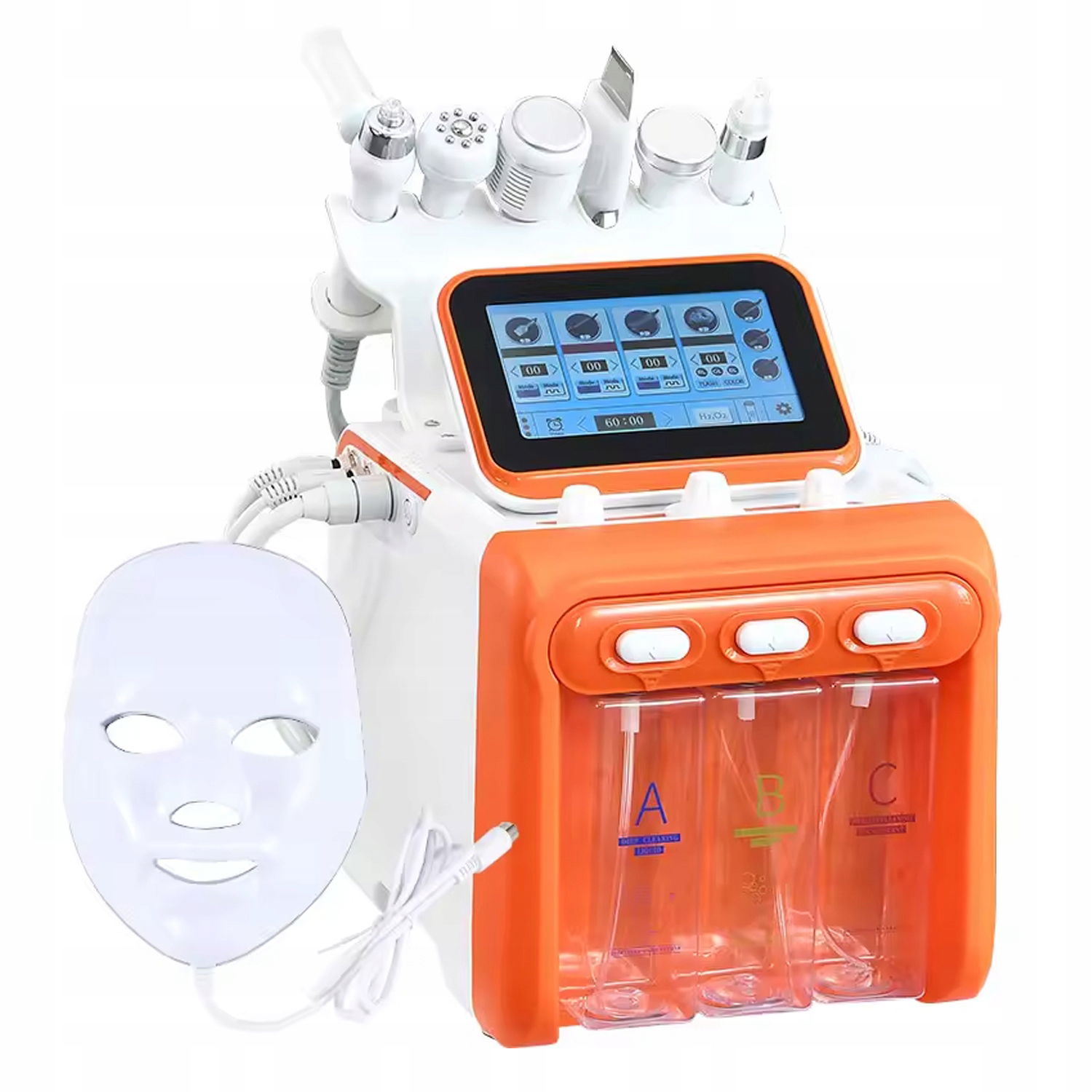Inteligentné Kozmetické Zariadenie 7V1 Hydrofacial Dermabrázia Lifting