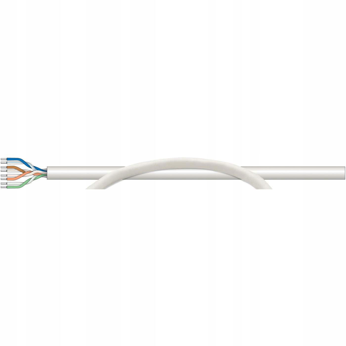 Intellinet 325899 sieťový kábel sivý 305 m Cat5e U/utp (utp)