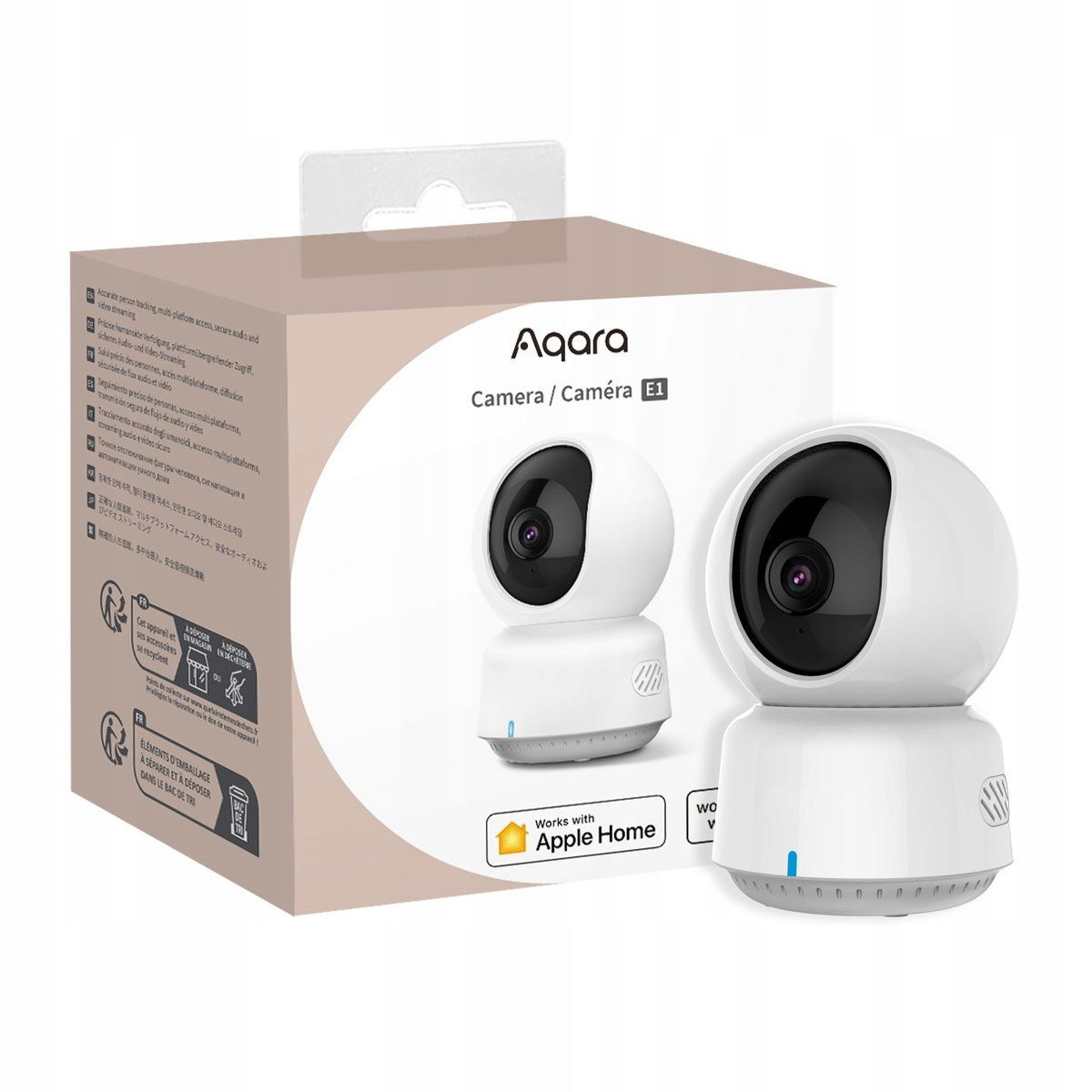 Ip kamera 1296p Wi-Fi Bluetooth CH-C01E Aqara E1
