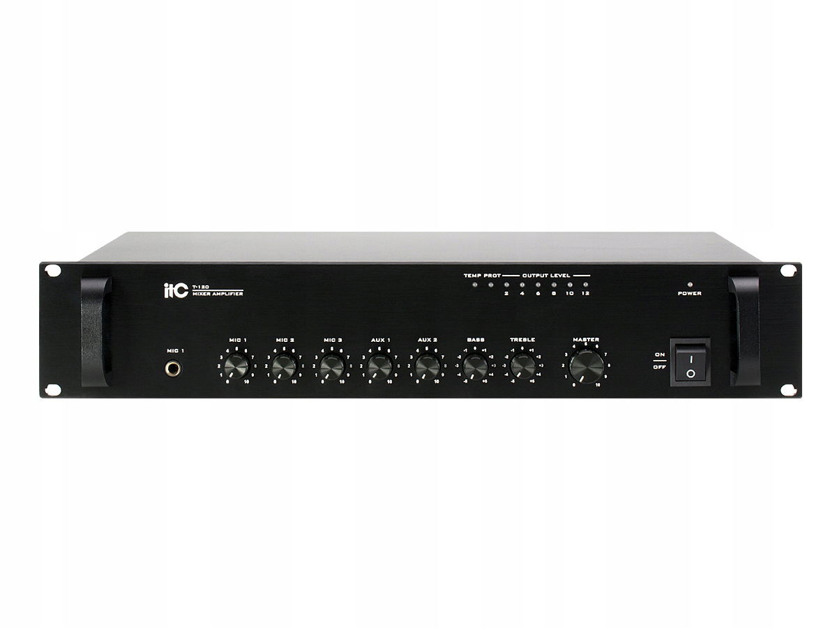 Itc T-120 Mixovací zosilňovač 120W systém Pa 100v
