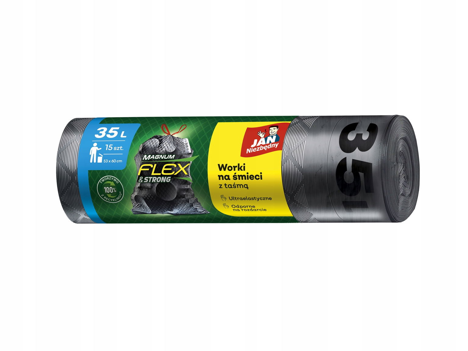 Jan Niezbędny Vrecia na odpadky Magnum Flex & Strong 35L 15ks