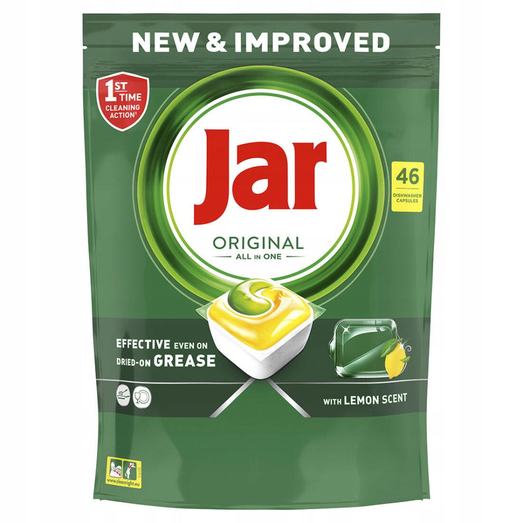 Jar tablety do umývačky Yellow (46ks)