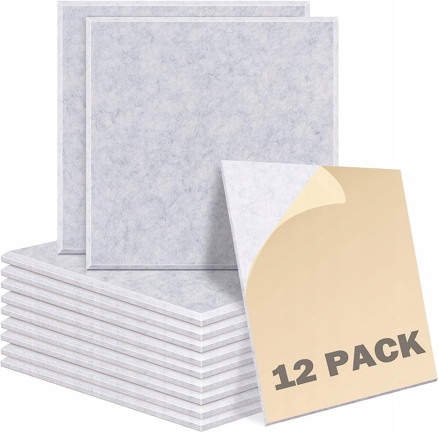 Jasné Samolepiace Akustické Panely 12X30X30X1 Premium