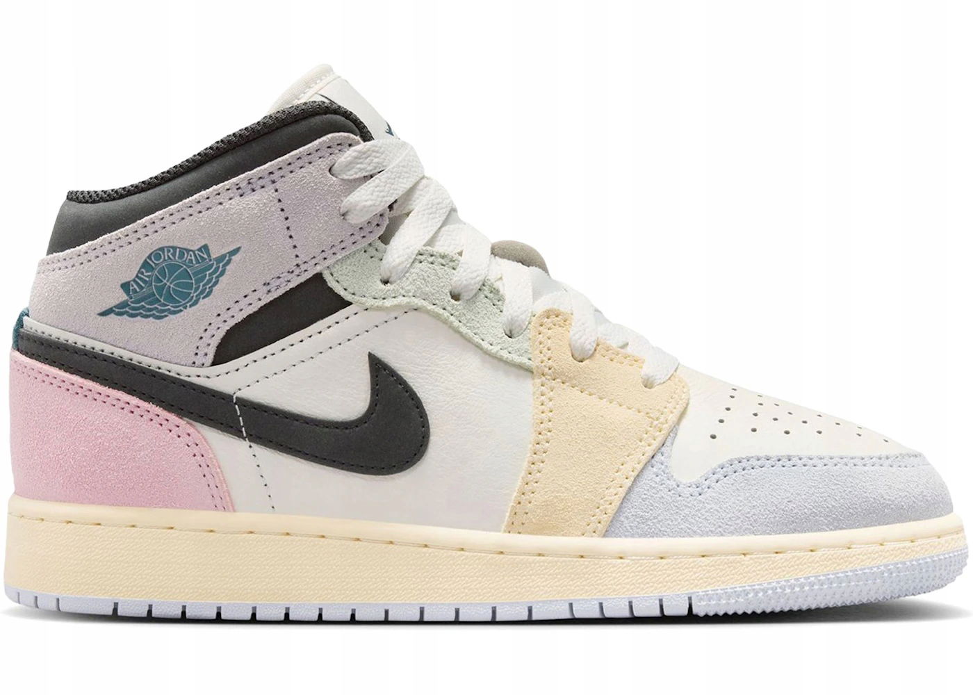 Jordan 1 Mid Se Biely pastelový dámsky IB7053-100 36