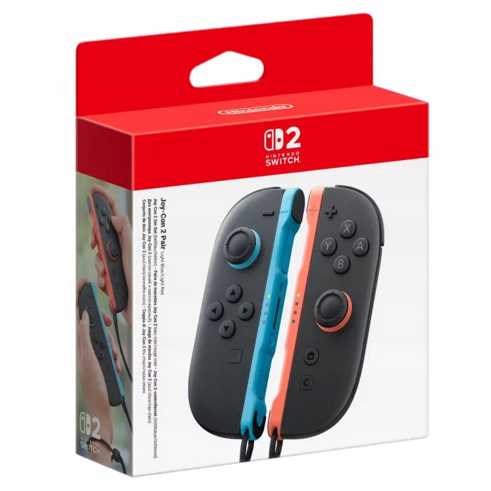 Joy-con 2 Pár Svetlomodrý/svetločervený Spínač 2
