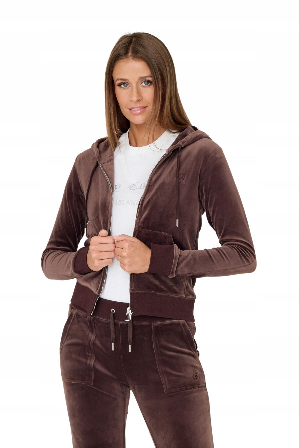 Juicy Couture Bronzová mikina Robertson S