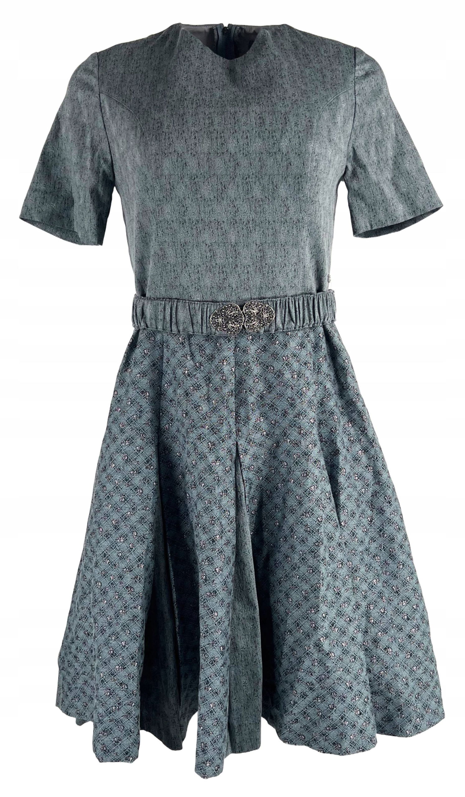 Juli Von Cs Kleid Luisa Šedá Sukňa veľ. 38