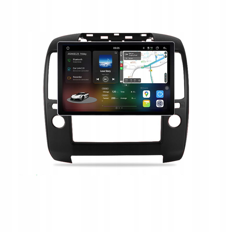 Junsun 7870 Radiao NAVARA612 2006-2012 carplay 6+128