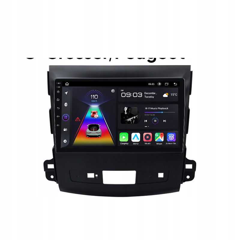 Junsun autorádio Android Mitsubishi Outlander 2 2005-2011 1+32