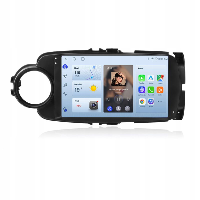 Junsun autorádio androidauto Toyota Yaris 2012-2017 carplay 4G 2+32