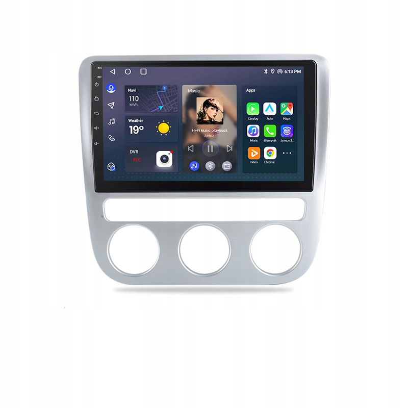 Junsun autorádio androidauto Vw Scirocco 2009-2014 carplay 2+32