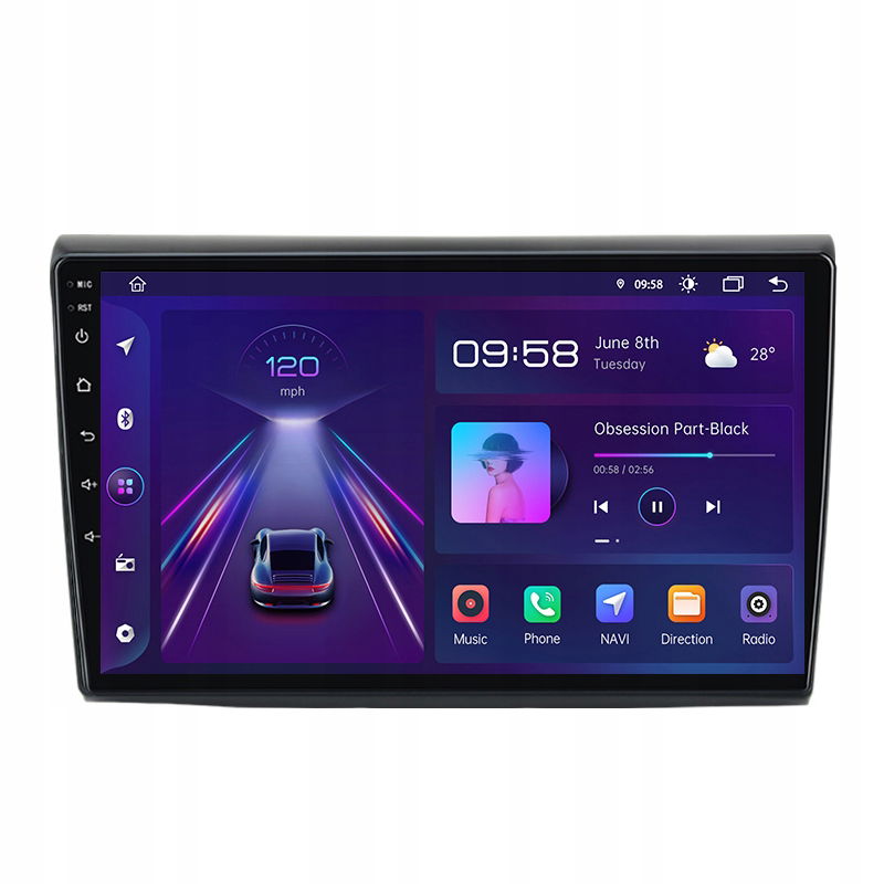 Junsun autorádio carplay androidauto Fiat Bravo 2007-2012 4G 6+128