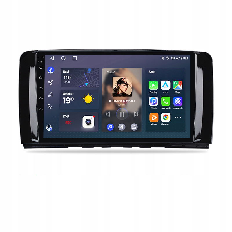 Junsun autorádio Carplay Benz R-Class 2005-2017 androidauto 4+64