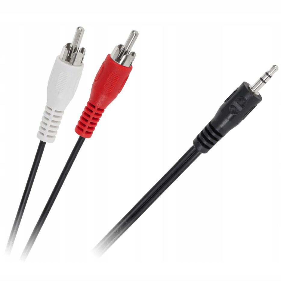 Kabel 2xRCA-JACK 3,5 JACK-2xCINCH 1,5mRCA