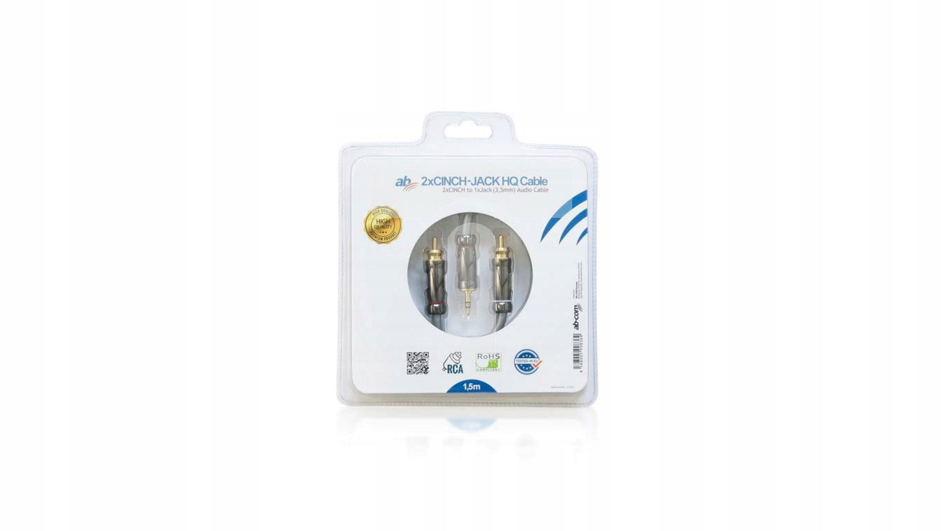 Kábel Ab Hq Jack-cinch 1,5 m