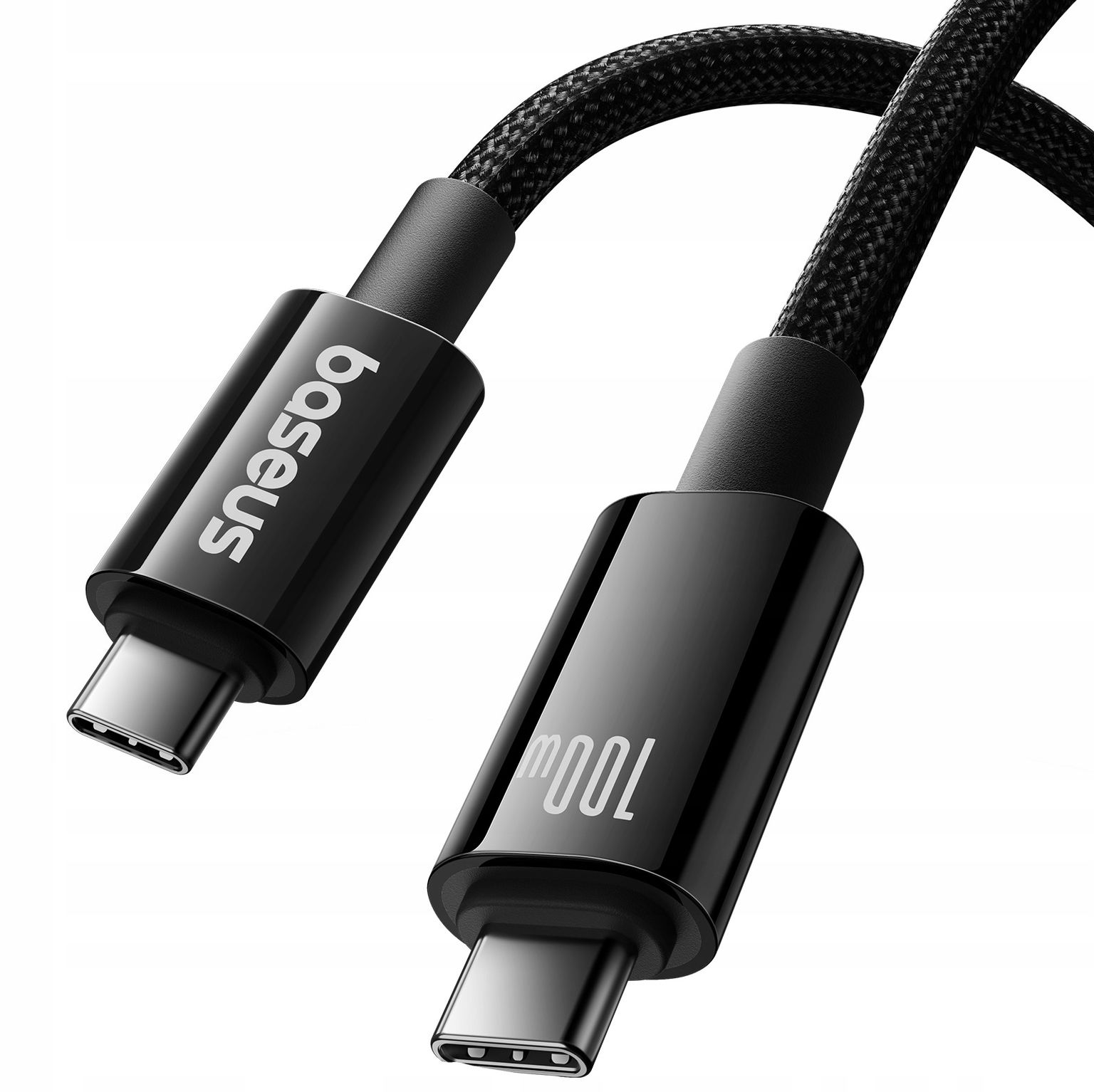 Kábel Baseus Tungsten Gold Usb-c 100W 20Gbps Do Usb-c 1.5 m čierny